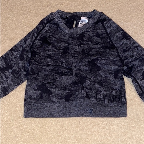 SOLD Adapt Camo Seamless Gymshark Longsleeve - Picture 1 of 4